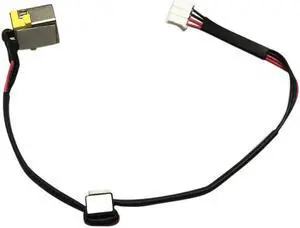 AC DC Jack Power Plug in Charging Port Connector Socket with Wire Cable Harness Compatible with Acer Travelmate P253-E TMP253-E P253-M P253-MG