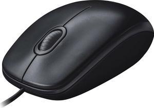 Logitech - M100 Wired Optical Ambidextrous Mouse with 1000 DPI Optical Tracki...