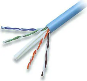 BELKIN COMPONENTS A7L704-1000-BLU FASTCAT6 SOLID UTP 1000 BULK CABLE BLUE