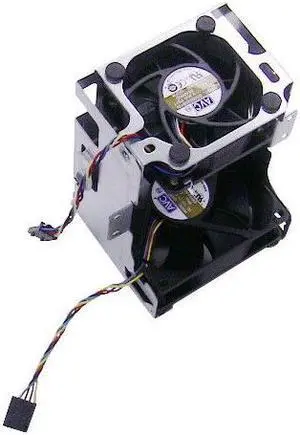 New Dell OEM Optiplex 960 Dual Fan Assembly G216F