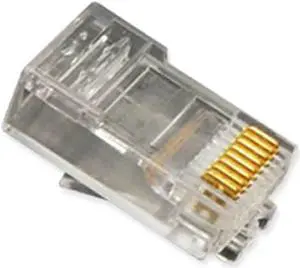 Icc PLUG, 8P8C, OVAL ENTRY, SOLID, 100PK ICMP8P8SRD