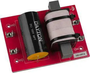 Dayton Audio - 500-HPF-8 - High Pass Speaker Crossover 500 Hz 12 dB/Octave
