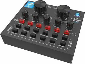 iDance - MS1812 - Pro Broadcasting and Rec Mixer with Bluetooth and Sound Card