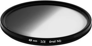 ICE 49mm GND8 Soft Grad ND8 Filter Neutral Density ND 3 Stop Optical Glass 49