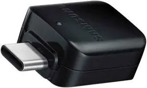 Samsung Usb Type-C To Otg Usb Adapter - Black Gh96-11383A
