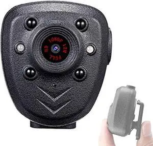 1080P 32Gb Built In Small Security Camera - Cop Cam - Mini Hd Wireless Nanny Cam With Night Vision Mini Spy Cam Hidden Camera For Outdoor Car Home Office Security - Cop