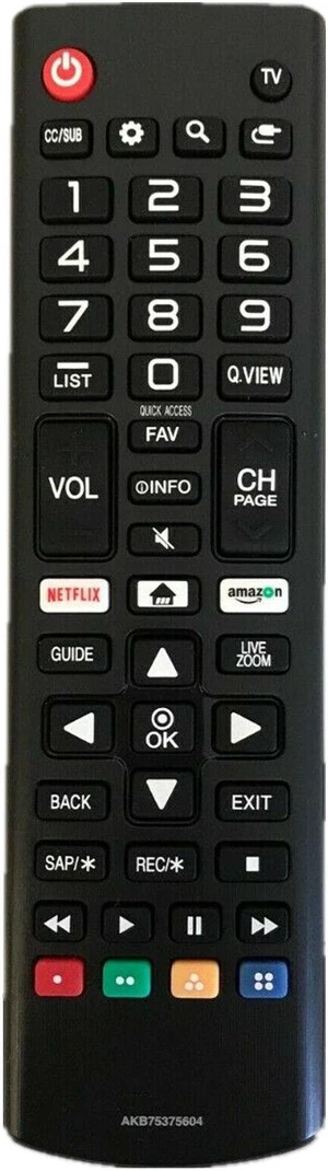 New USBRMT Remote AKB75375604 For LG LCD LED Smart TV AKB74475401 AGF76631042 New USBRMT Remote AKB75375604 For LG LCD LED Smart TV AKB74475401 AGF76631042