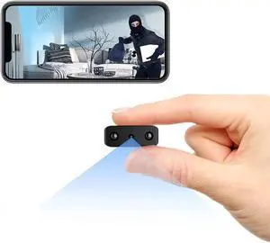 Mini Spy Camera Wifi, Smallest Hidden Cameras For Home Security Surveillance With Video Small Portable Nanny Cam With Phone App, Motion Detection, Night Vision For Indoor