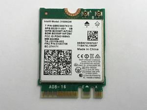 Intel Dual Band Wireless-AC 3168 3168NGW NGFF 01AX706 852511-001