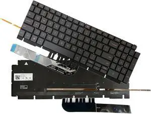 replacement keyboard for DELL G15 5510 5511 5515 5520   US with Backlit  0H4XRJ 0343NN