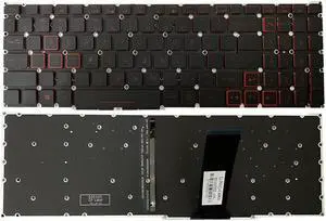 replacement keyboard for Acer Nitro 5 AN515-43 AN515-54 AN517-51 AN517-52  US Backlit