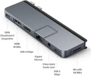 Duo Pro 7-In-2 Usb-C Hub