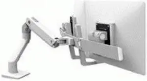 Ergotron 45-476-216 Hx Desk Dual Monitor Arm Bright White (45476216)
