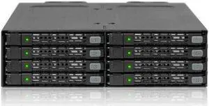 Icy Dock ToughArmor MB998SP-B Drive Enclosure Internal - Matte Black