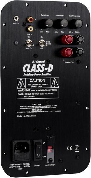 Dayton Audio MCA2250E 2.1 Channel Class D Amplifier