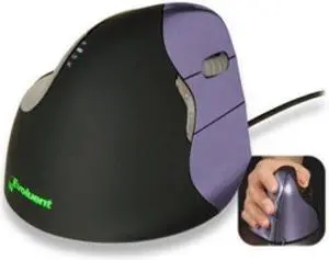 Evoluent Mouse VM4S Vertical4 Small USB 6 Button