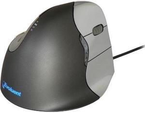 Evoluent VM4 Vertical Mouse Right Handed - The Patented Shape Supports Your Hand