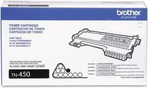 Brother - TN450 High-Yield Toner Cartridge - Black