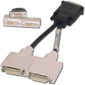 New Dell DMS-59 Dual DVI Splitter Cable H9361