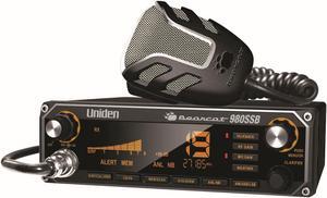 UNIDEN BC980SSB 40 CHANNEL SIDEBAND CB RADIO WITH 7 COLOR OPTION LCD DISPLAY,...