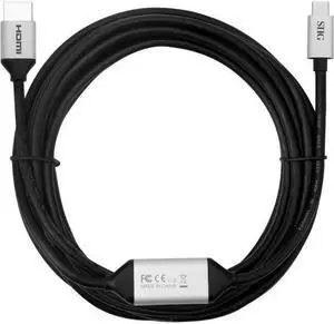 SIIG, INC. CB-TC0511-S1  EASILY ADD A HDMI DISPLAY TO A THUNDERBOLT 3 OR DISP...