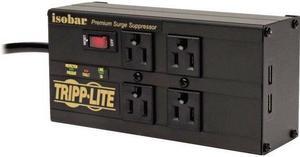 TRIPP LITE IBAR4ULTRAUSBB Isobar Surge 4 Out 2 USB Ports