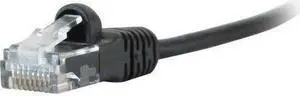 Comprehensive MicroFlex Pro AV/IT CAT6 Snagless Patch Cable Black 5ft