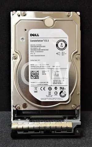 Dell 55H49 3TB 7200RPM 6Gb/s 3.5" SAS Hard Drive ST3000NM0023 Seagate