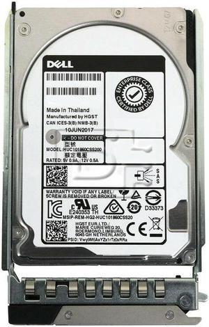 "Dell 400-ATJD / 8YJ00 1TB 2.5"" 7.2K RPM HS 512n Near Line SAS HDD Kit DXD9H"