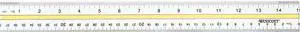 Westcott Ruler, 15 Inch, Data Highlight 15" Acrylic plastic 10580