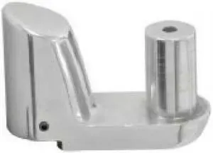 Ergotron Mounting Pivot for Cart - Polished Aluminum