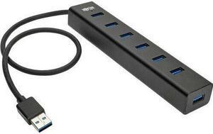 NEW Tripp Lite U360-007-AL 7-Port Portable USB 3.0 SuperSpeed Mini Hub, Aluminum