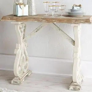 Baxter 48" ConsoleTable(Distressed Fir Console Table)
