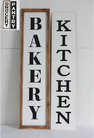 Reversible Kitchen Sign
