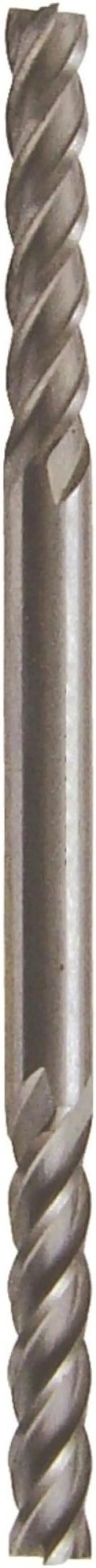 Drill America DWCF Series High-Speed Steel End Mill, Polished Finish, 4 Flute, Square End, 15/64" Cutting Length, 5/64" Cutting Diameter, 2-1/4" Length, 3/16" Shank (Pack of 1)