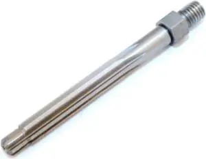 Drill America PIL.338X.326THD Piloted Reamer, Threaded Shank, 0.338 x 0.326