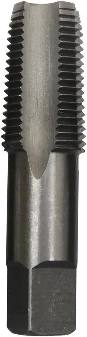 Drill America DWT64008 DWT Series Qualtech High-Speed Steel Pipe Tap, 1/2"-14 NPT