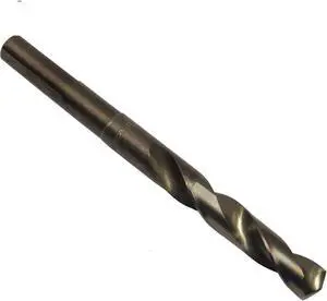 Drill America D/ACO3/8X5/8 3/8" Reduced Shank Cobalt Silver and Deming Drill Bit, 5/8"