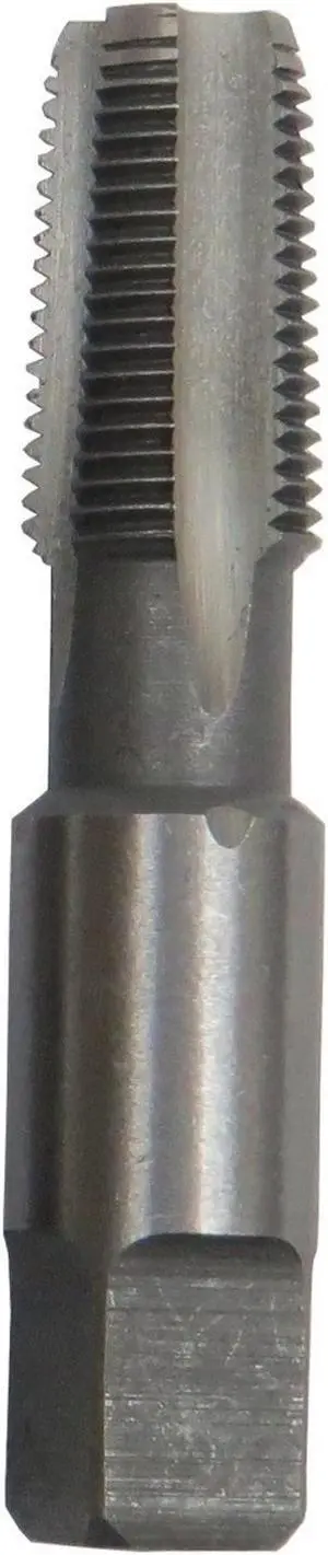 Drill America DWT64005 DWT Series Qualtech High-Speed Steel Pipe Tap, 1/8"-27 NPT