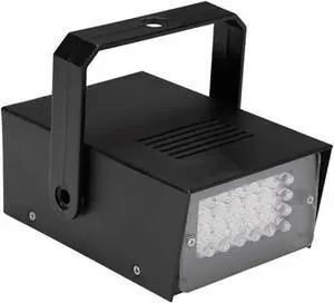 HQ Power Mini White LED Strobe light With Battery HQPL10001