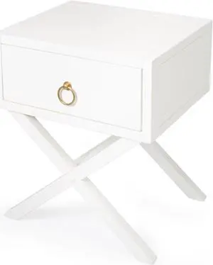 Butler Specialty Company, Lark End Table, White Butler Specialty Company, Lark End Table, White