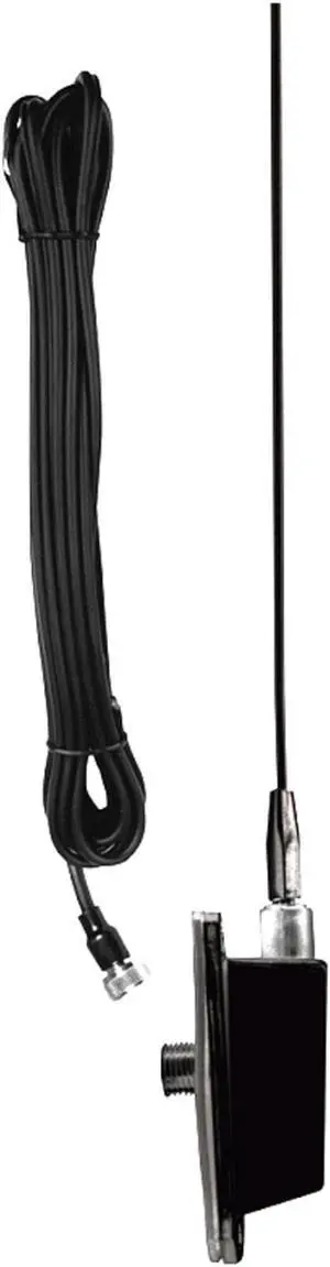 METRA 44US51-B UNIVERSAL 31" ONE SECTION BLACK AM/FM SIDE MOUNT ANTENNA