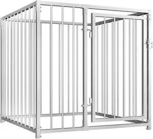 vidaXL Outdoor Dog Kennel 39.4"x39.4"x39.4" vidaXL Outdoor Dog Kennel 39.4"x39.4"x39.4"