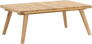 vidaXL Garden Coffee Table 35.4"x21.7"x13.8" Solid Acacia Wood vidaXL Garden Coffee Table 35.4"x21.7"x13.8" Solid Acacia Wood