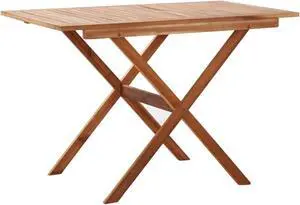 vidaXL Garden Table 43.3"x26.4"x29.1" Solid Acacia Wood vidaXL Garden Table 43.3"x26.4"x29.1" Solid Acacia Wood