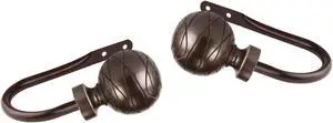 Lynn Holdback Pair - Cocoa