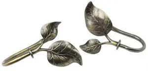 Eve Holdback Pair - Antique Brass