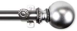 Lex Holdback Pair - Satin Nickel