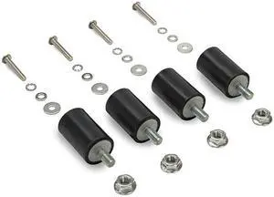 Heavy Duty VIAIR Vibration Isolator Kit. 4pc Per Set