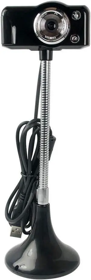 Hamilton Buhl SuperFlix 720p HD Webcam with Gooseneck Stand -  5MP CMOS Sensors & 1080 x 720 Resolution (Set of 2)